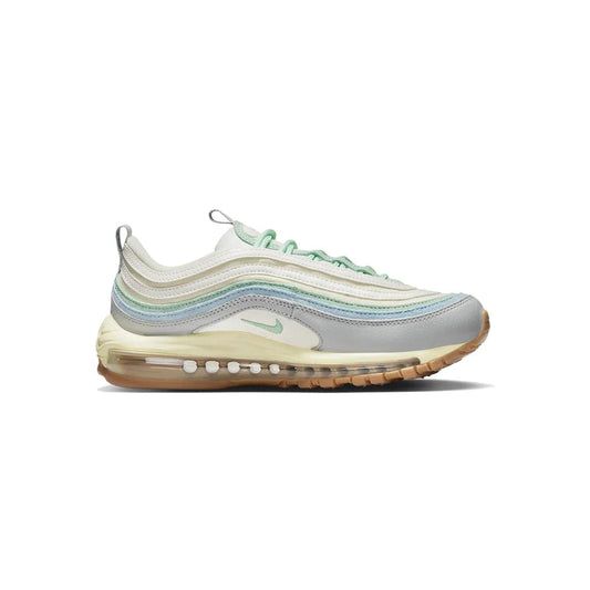 Nike Air Max 97 Verde Enamel Sail Blu Worn Uomo Sneakers Eleganti