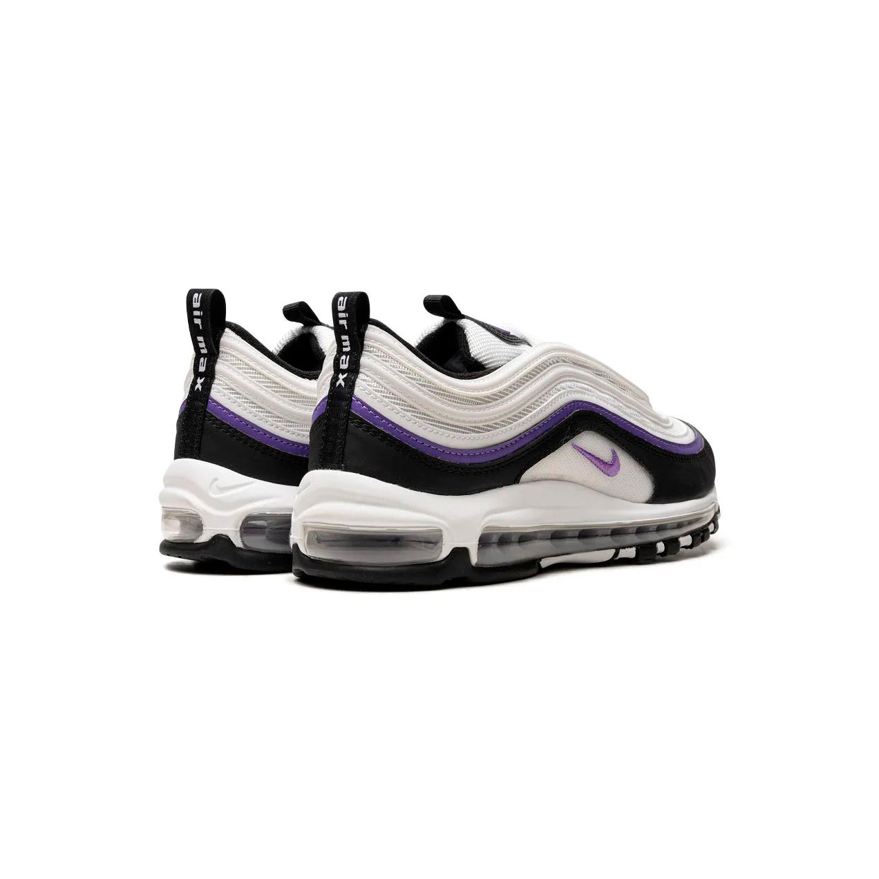 Nike Air Max 97 Bianco Nero Viola Action Grape Uomo Sneakers
