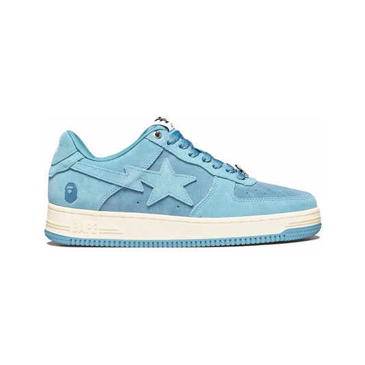 Sneakers A Bathing Ape SK8 STA Low M2 Azzurro Scamosciato