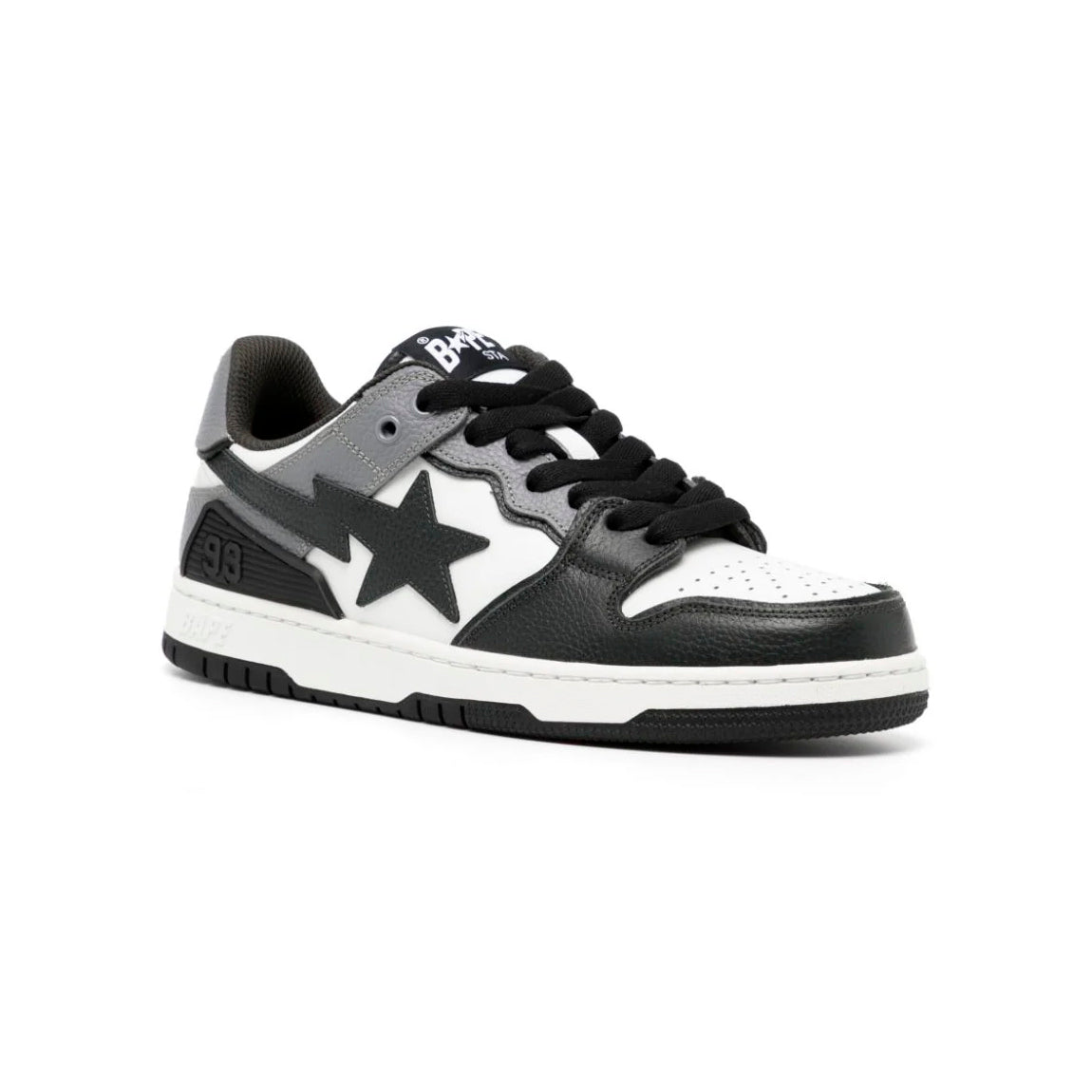 Sneakers A Bathing Ape SK8 STA #5 Bianco Nero Grigio