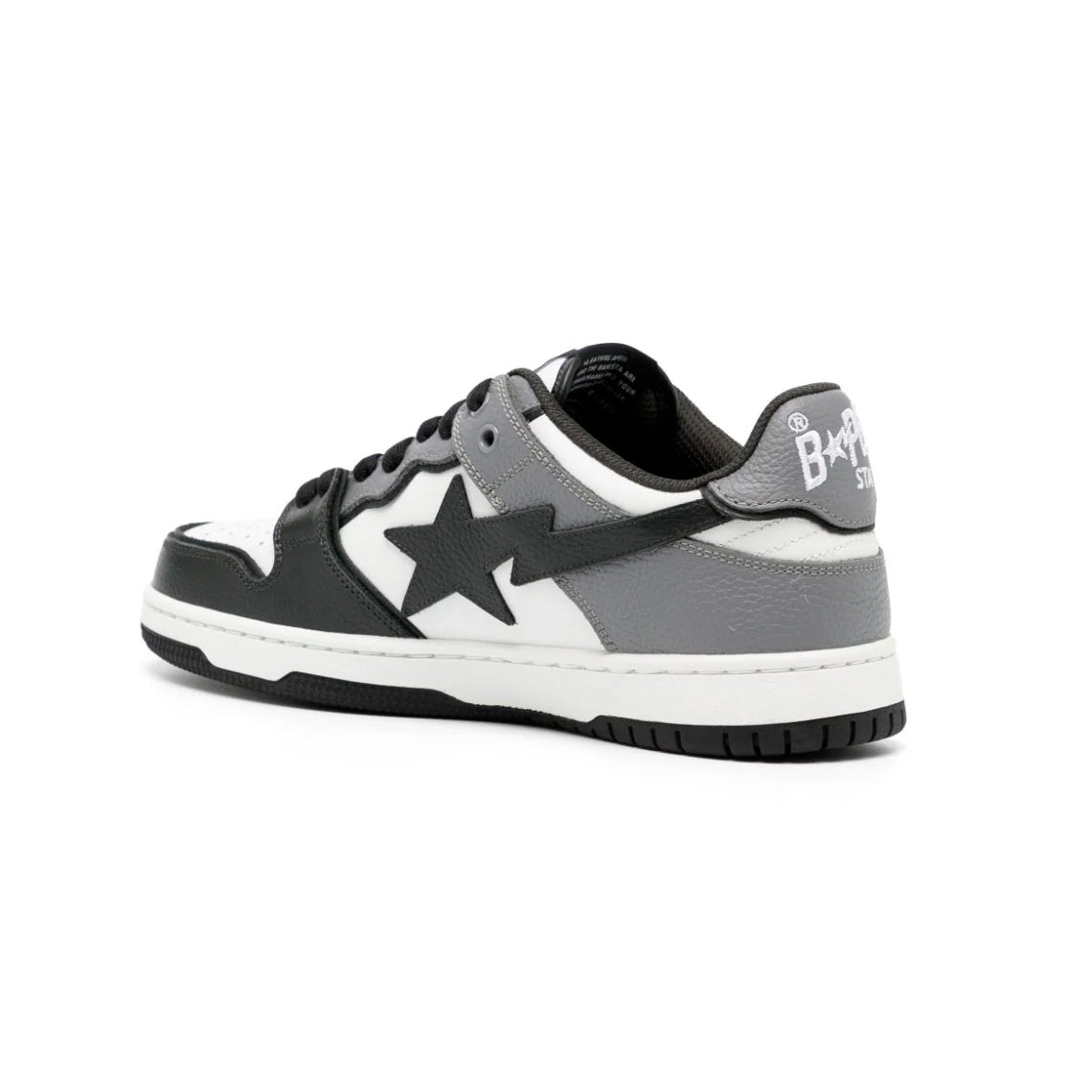 Sneakers A Bathing Ape SK8 STA #5 Bianco Nero Grigio