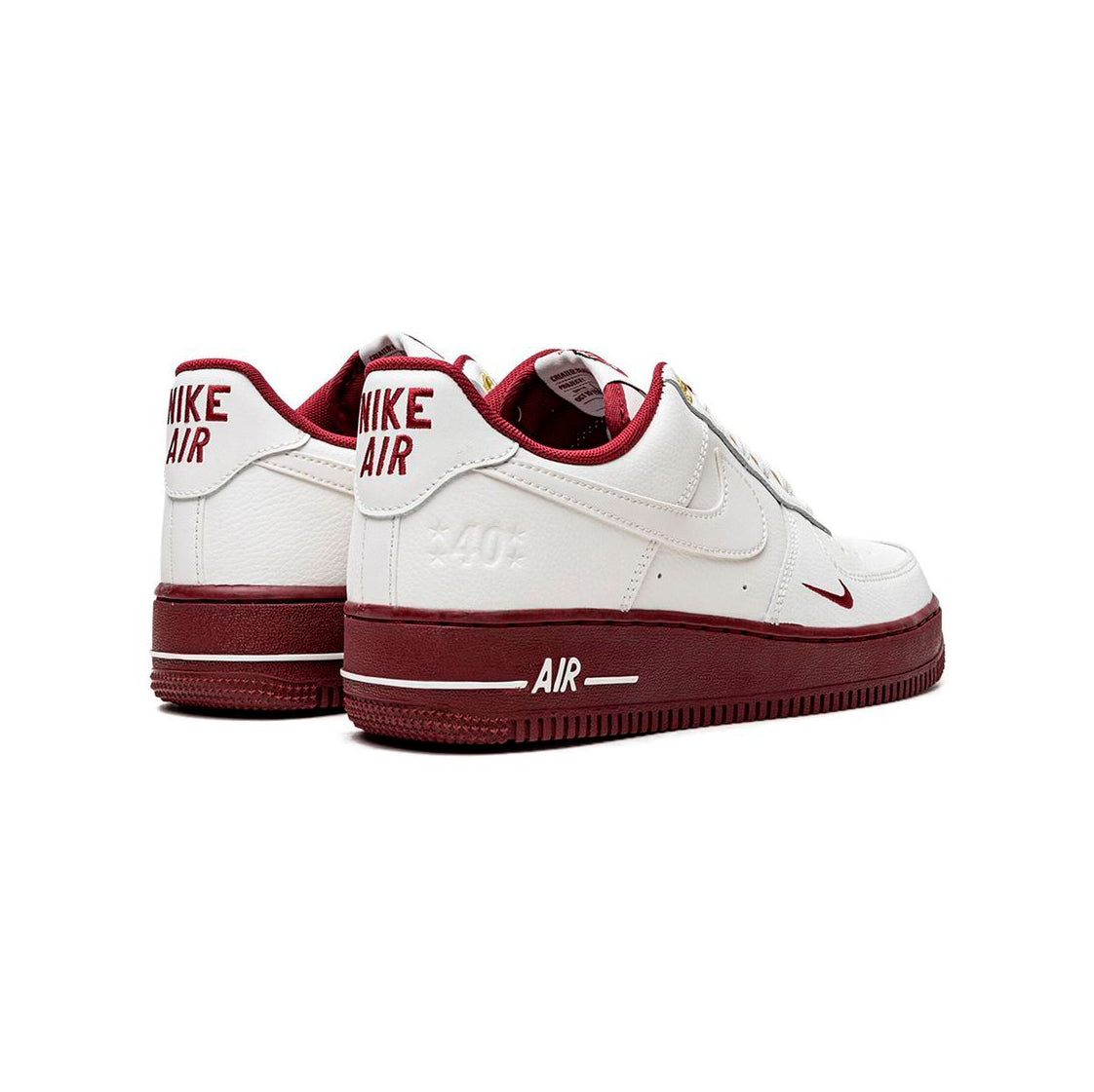 Nike Air Force 1 Low 40° Anniversario Bianco e Rosso Team