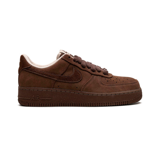 Nike Air Force 1 Low Cacao Marrone in Pelle Scamosciata