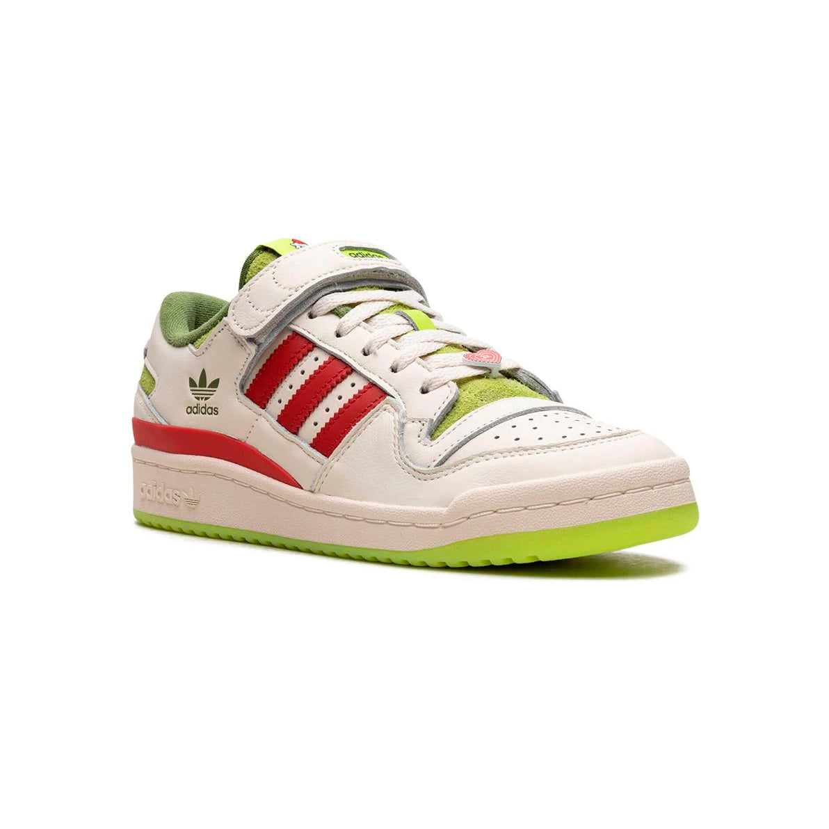 Sneakers Adidas Forum Low The Grinch Verde Rosso Bianco