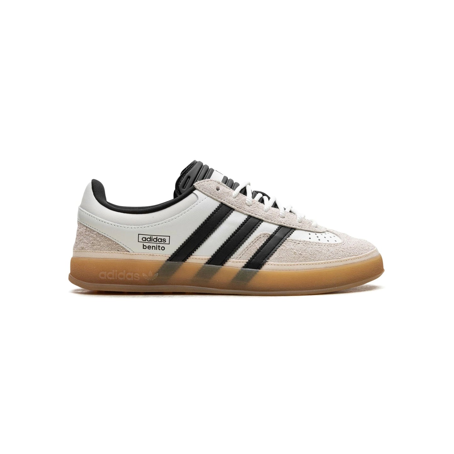Sneakers Adidas Gazelle Indoor x Bad Bunny Benito Bianche Nere Suede