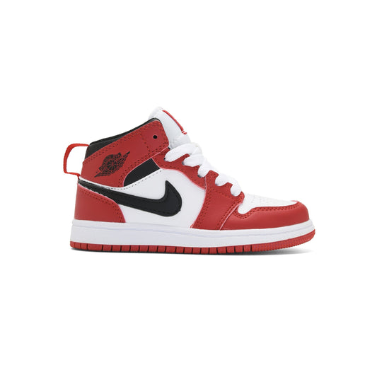 Nike Air Jordan 1 Mid Bambino Chicago Rosso Bianco Nero