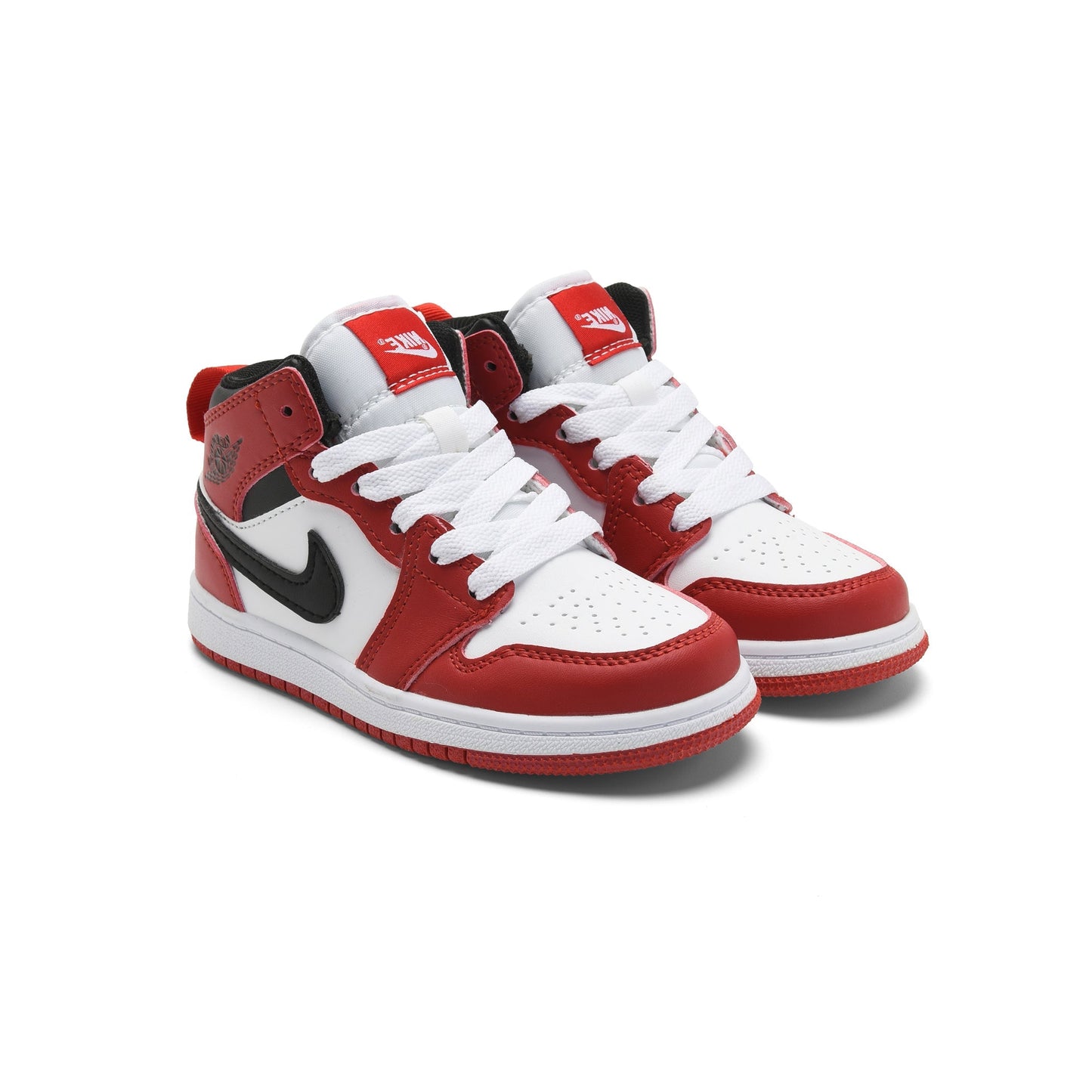 Nike Air Jordan 1 Mid Bambino Chicago Rosso Bianco Nero