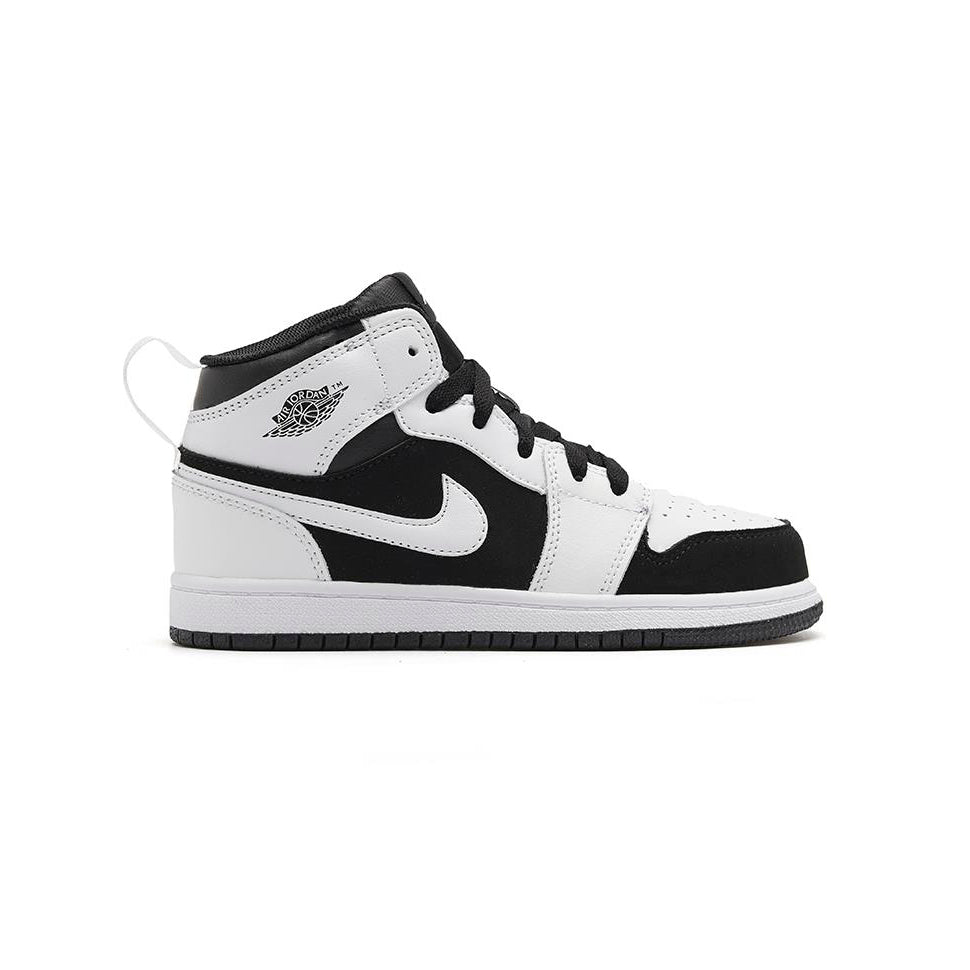 Nike Bambini Air Jordan 1 High Panda Reverse Bianche/Nere