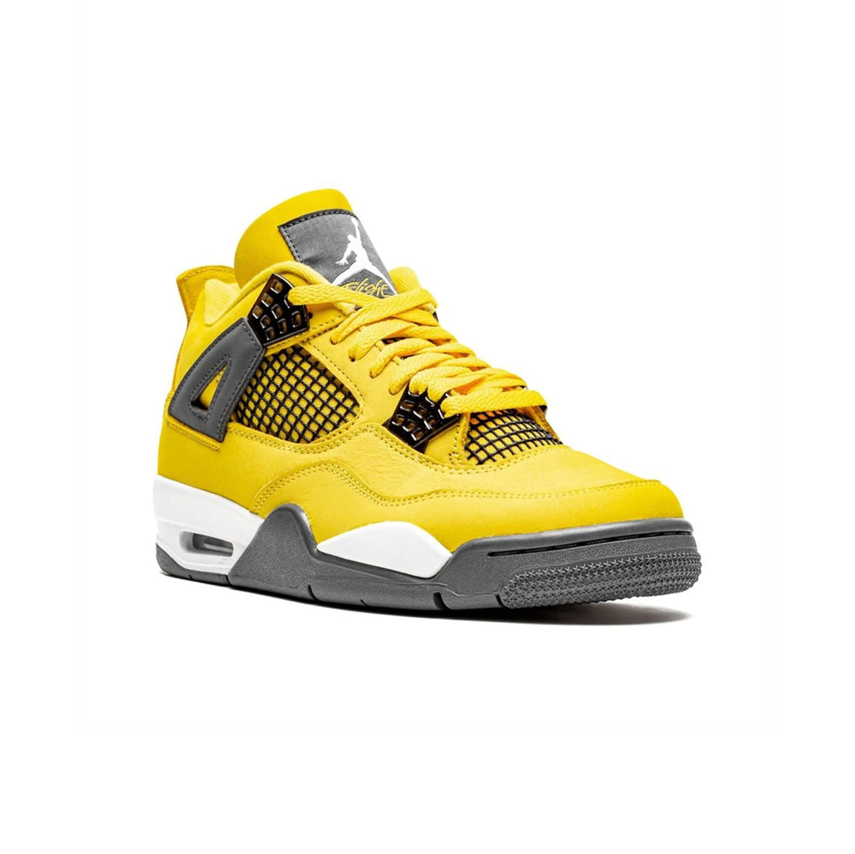 Nike Air Jordan 4 Retro Lightning Giallo Grigio Bianco Uomo