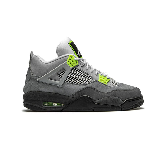 Nike Air Jordan 4 Retro SE Grigio Neon Verde Uomo