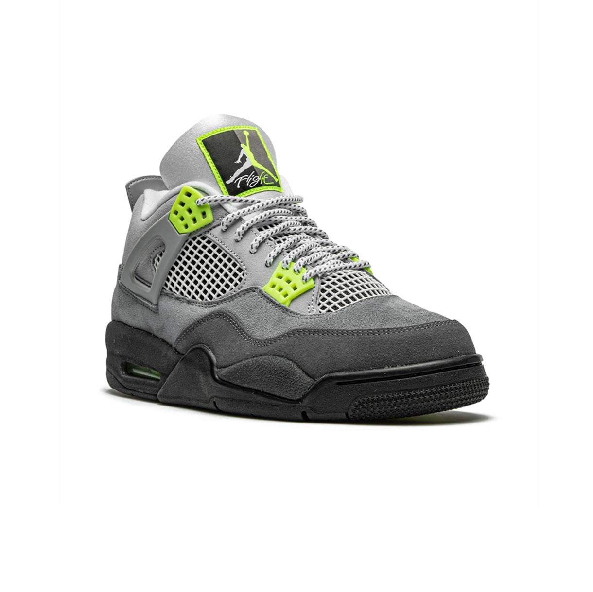 Nike Air Jordan 4 Retro SE Grigio Neon Verde Uomo