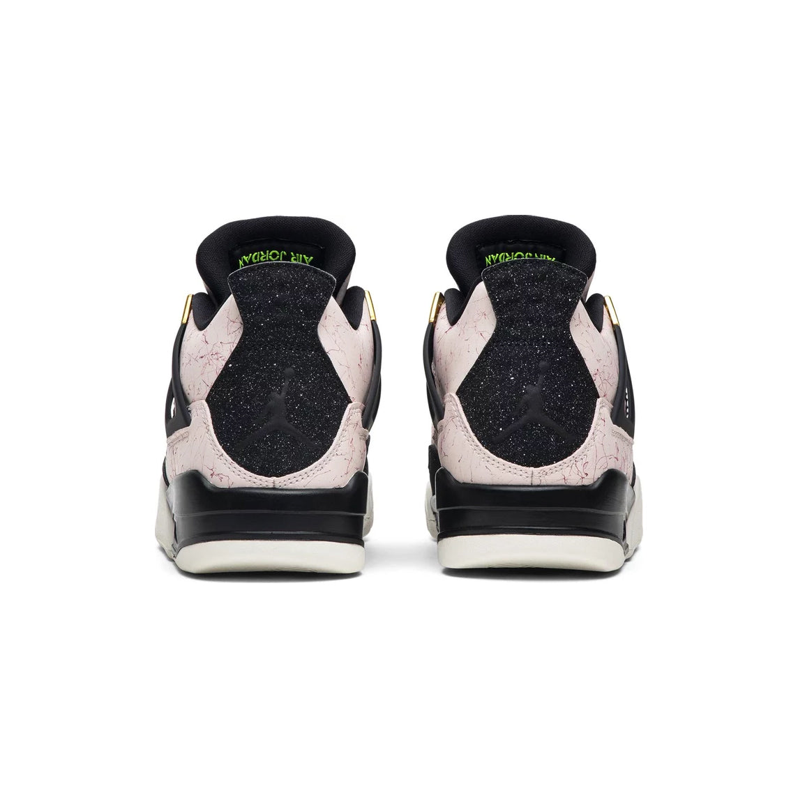 Nike Air Jordan 4 Retro Splatter Rosa Nero Oro Donna