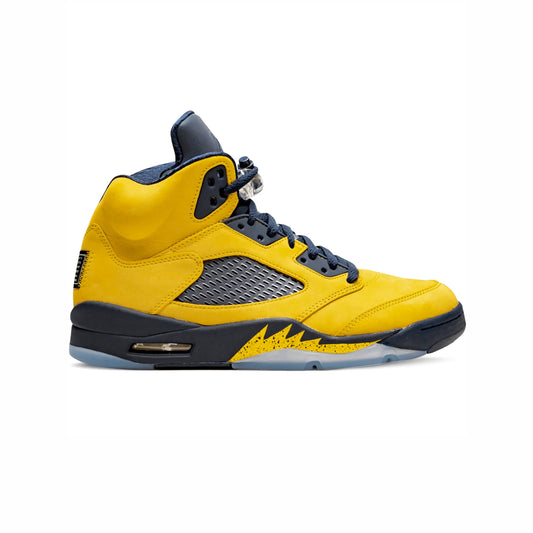 Nike Air Jordan 5 Retro SE Giallo Blu Michigan Uomo