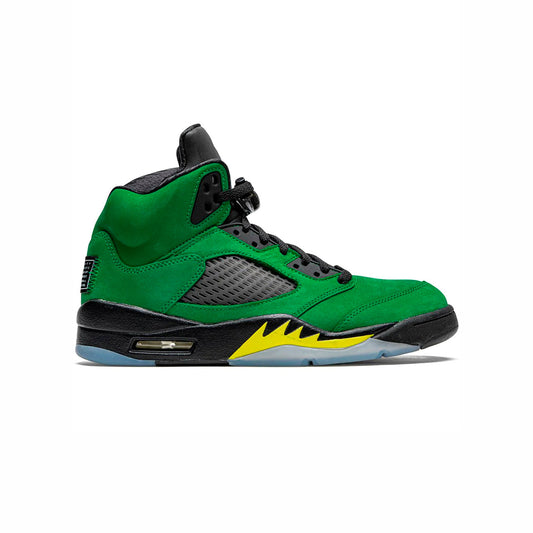 Nike Air Jordan 5 Retro SE Verde Giallo Nero Oregon Uomo