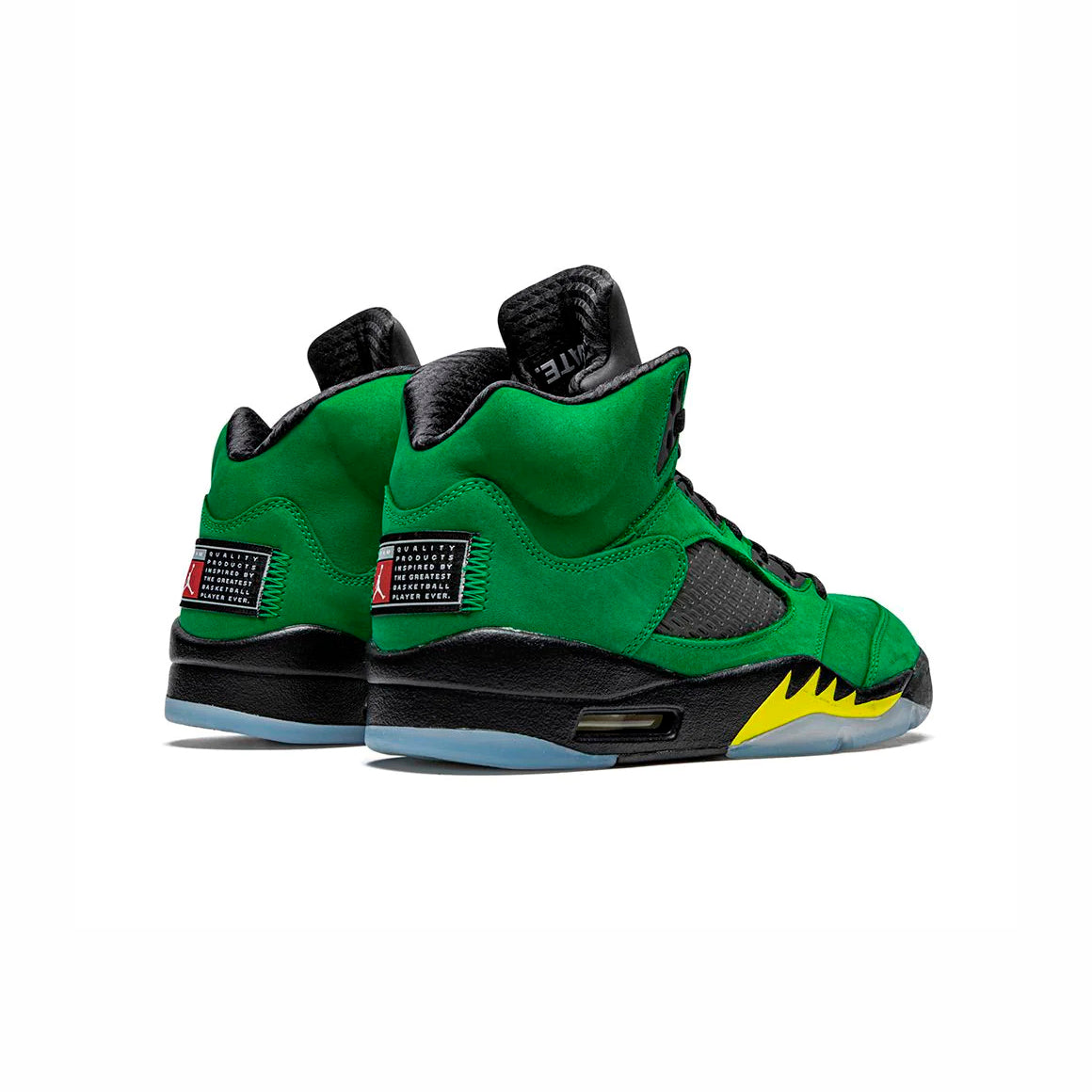 Nike Air Jordan 5 Retro SE Verde Giallo Nero Oregon Uomo