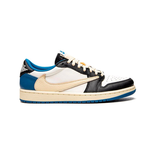 Nike Air Jordan 1 Low OG Travis Scott Fragment Blu Nero Bianco Uomo
