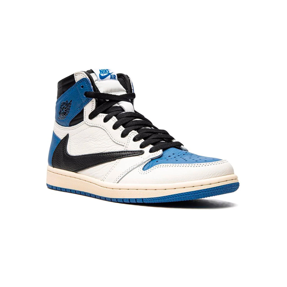 Nike Air Jordan 1 High OG Travis Scott Fragment Blu Nero Bianco Uomo