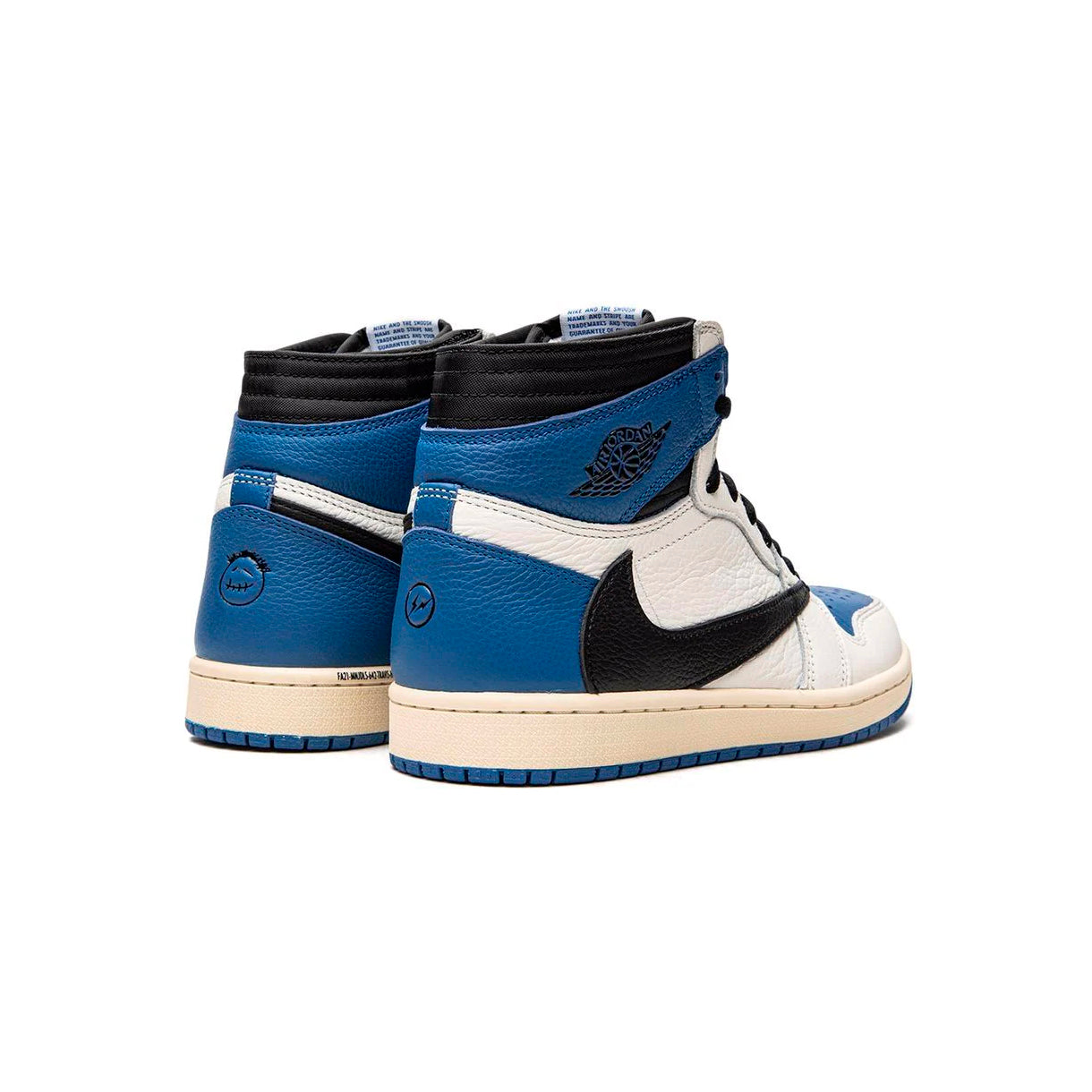 Nike Air Jordan 1 High OG Travis Scott Fragment Blu Nero Bianco Uomo