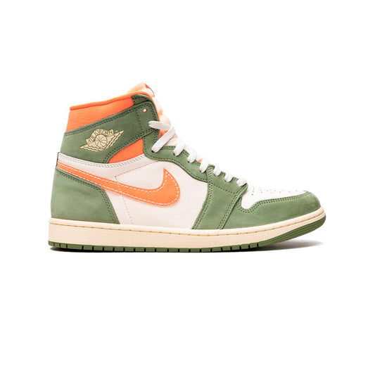 Nike Air Jordan 1 High Craft Verde Celadon e Arancione