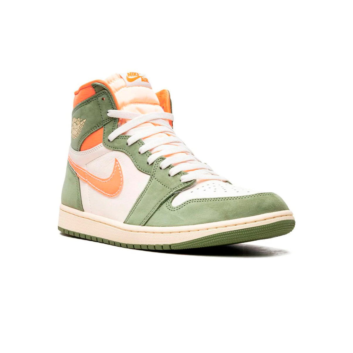 Nike Air Jordan 1 High Craft Verde Celadon e Arancione