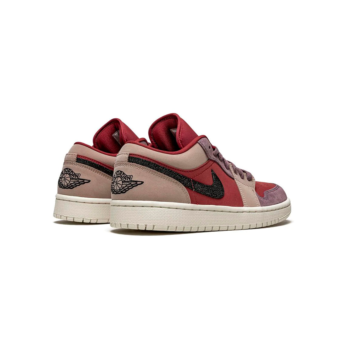 Nike Air Jordan 1 Low Rosa Canyon Rust Pelle Scamosciata