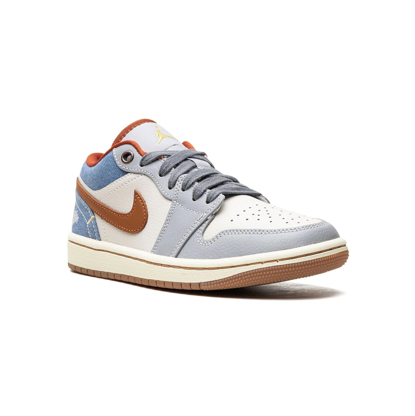 Nike Air Jordan 1 Low Denim Phantom Bianco Marrone Blu Uomo