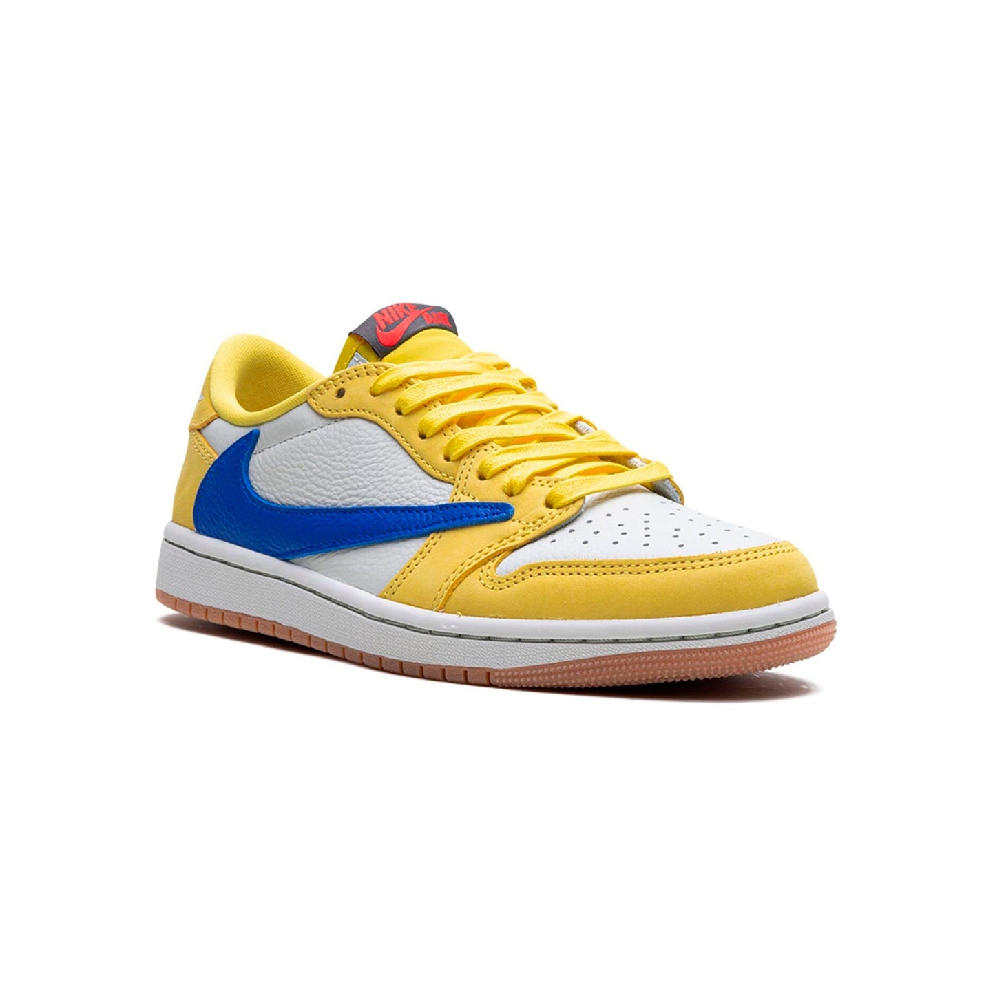 Nike Air Jordan 1 Low Giallo Canary Travis Scott Pelle Premium