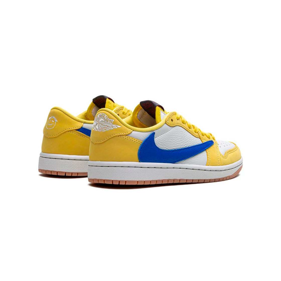 Nike Air Jordan 1 Low Giallo Canary Travis Scott Pelle Premium