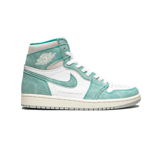 Nike Air Jordan 1 High OG Turbo Green Pelle Scamosciata