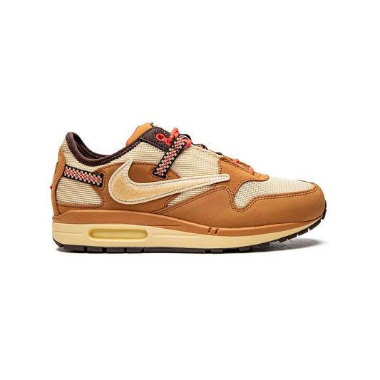 Nike Air Max 1 Wheat Lemon Travis Scott Marrone Uomo Sneakers Limited Edition