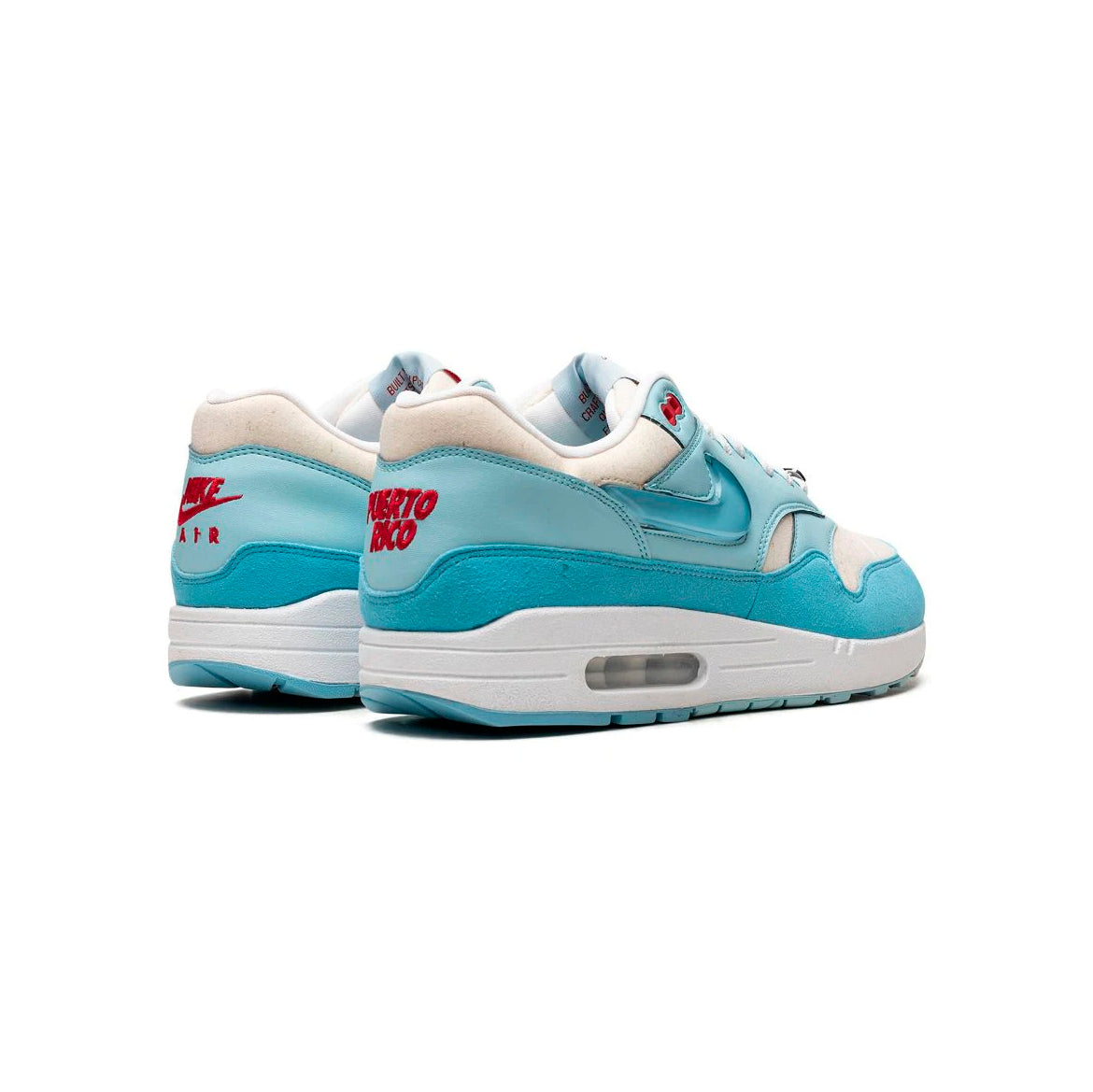 Nike Air Max 1 Puerto Rico Blue Gale Azzurro Uomo Sneakers Edizione Speciale