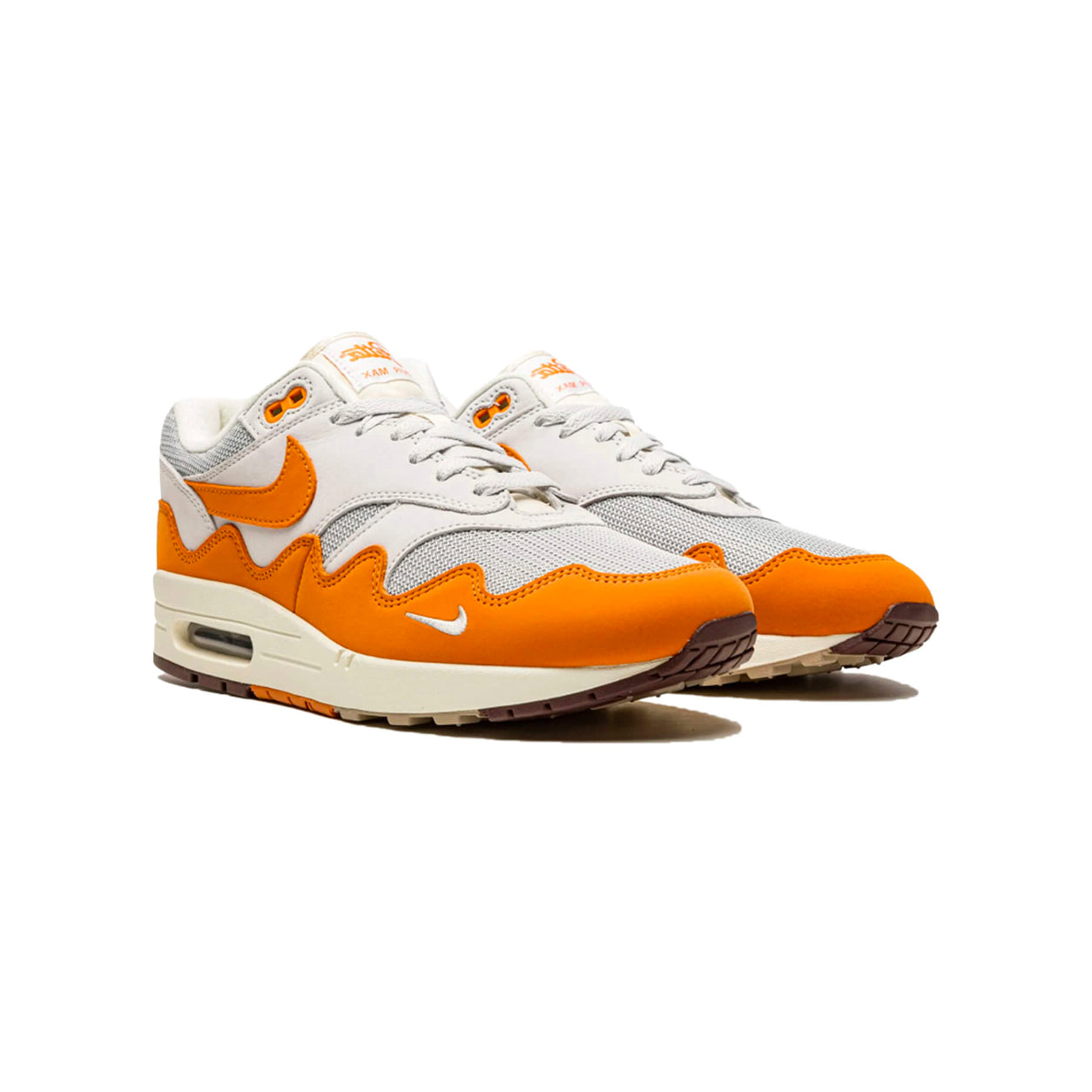 Nike Air Max 1 x Patta Waves Monarch Arancione Uomo Sneakers Edizione Limitata
