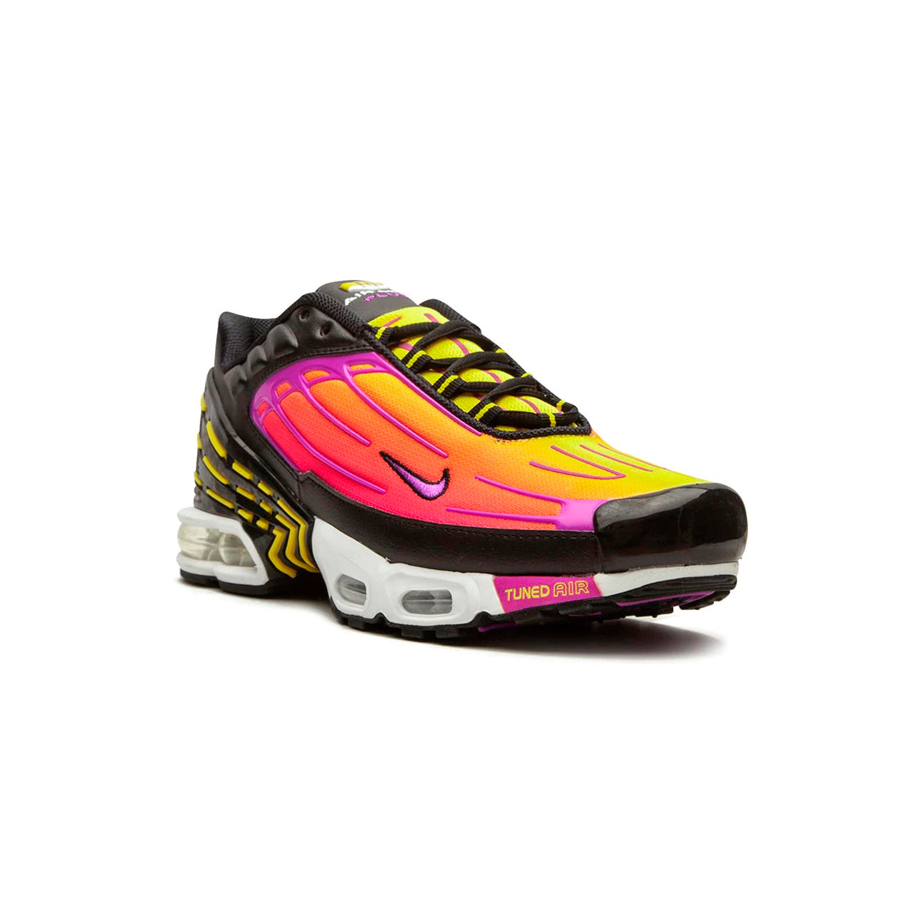 Nike Air Max Plus 3 Nero Giallo Viola Hyper Violet Uomo Sneakers Moderne