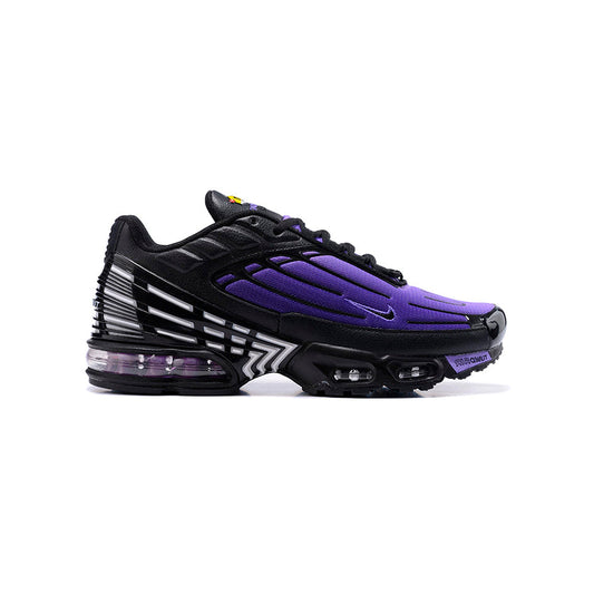 Nike Air Max Plus 3 Nero Viola Uomo Sneakers Tecnologiche e Grintose