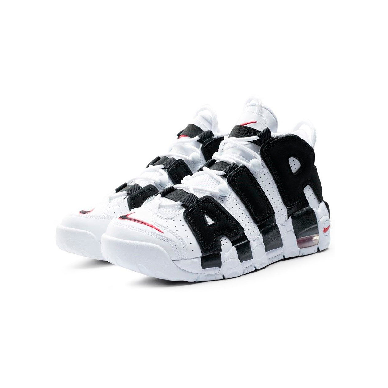 Nike Air More Uptempo Bianche e Nere Scottie Pippen GS Sneakers Bambini