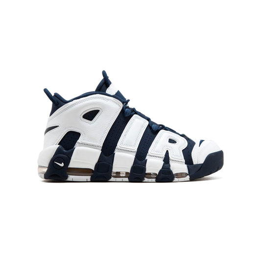 Nike Air More Uptempo Bianche e Blu Olympic Sneakers Uomo