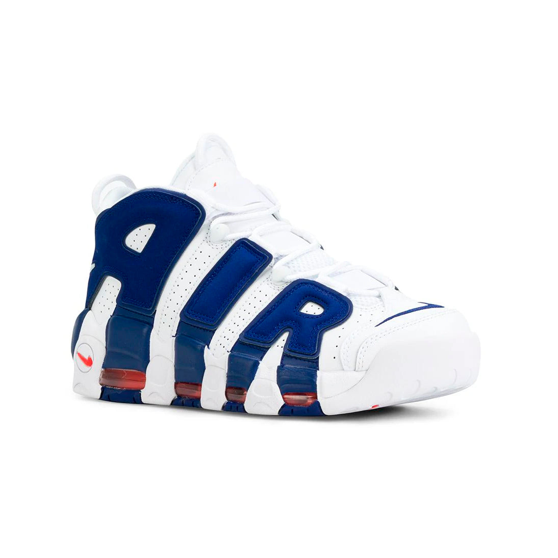 Nike Air More Uptempo 96 Blu e Bianche Sneakers Uomo