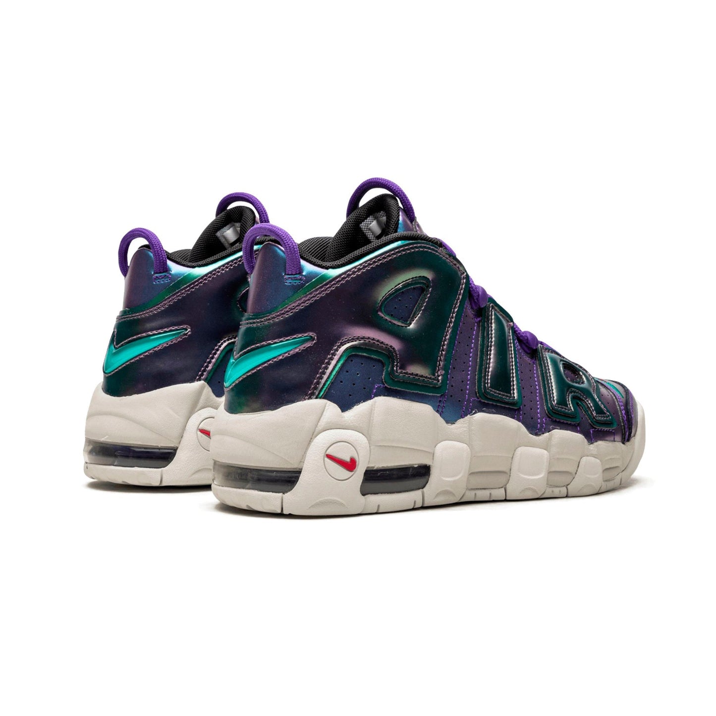 Nike Air More Uptempo Viola Iridescente Sneakers Uomo Donna