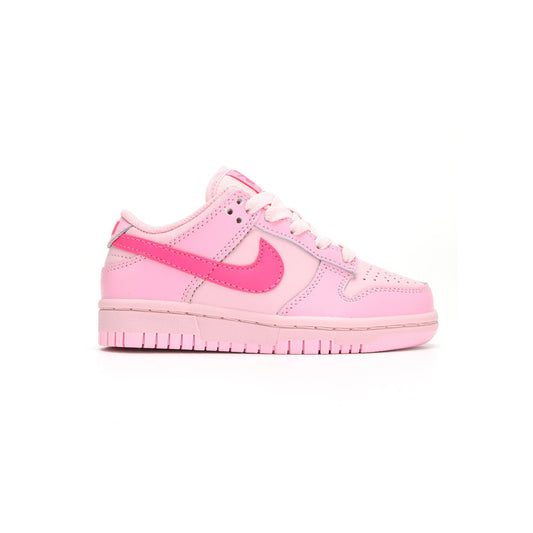 Nike Dunk Low Bambina Rosa Triplo Scarpe Casual alla Moda