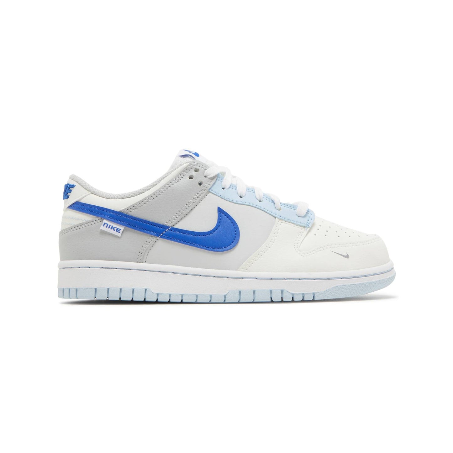 Nike Dunk Low SB GS Bianco e Blu Hyper Royal Uomo