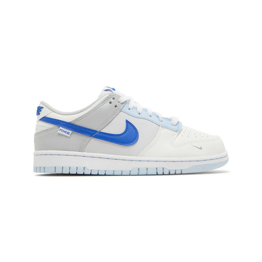 Nike Dunk Low SB GS Bianco e Blu Hyper Royal Uomo