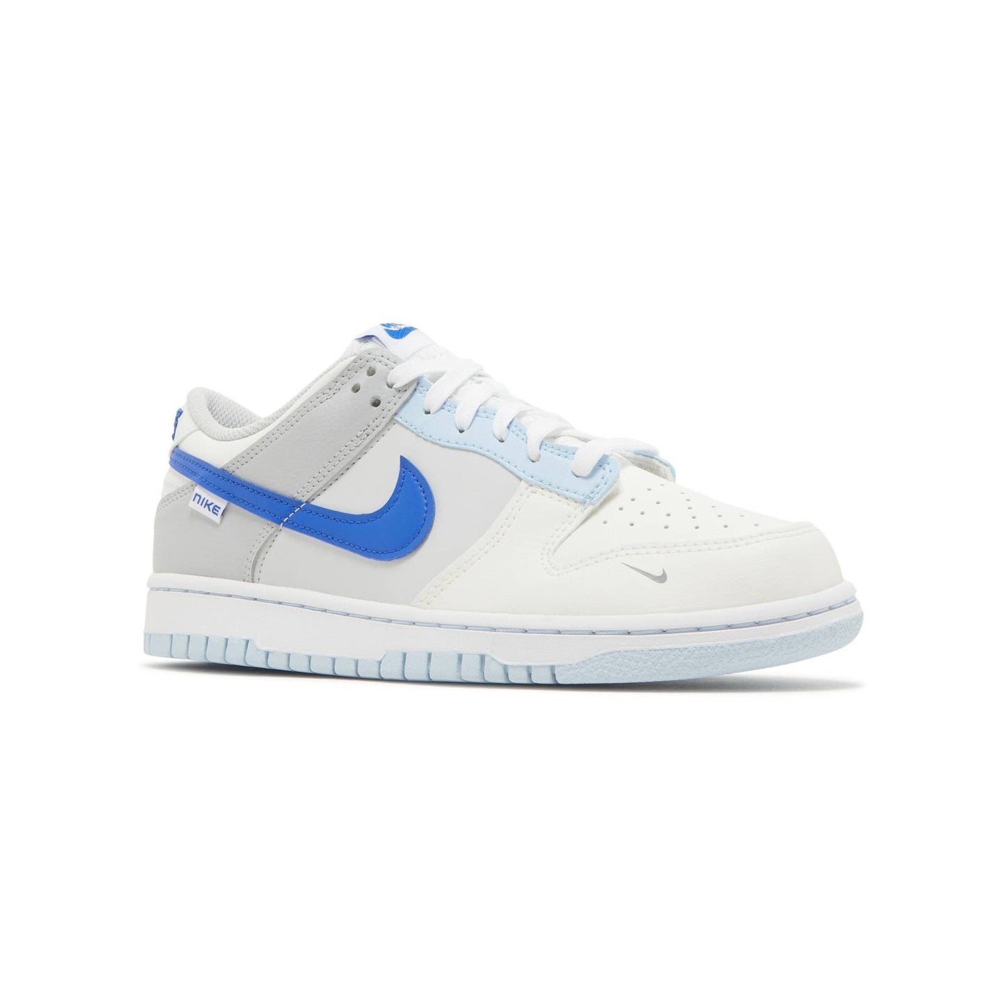 Nike Dunk Low SB GS Bianco e Blu Hyper Royal Uomo