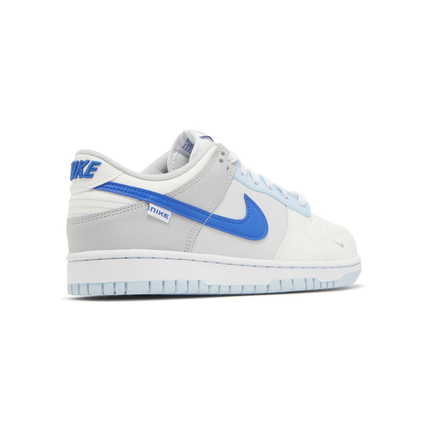 Nike Dunk Low SB GS Bianco e Blu Hyper Royal Uomo