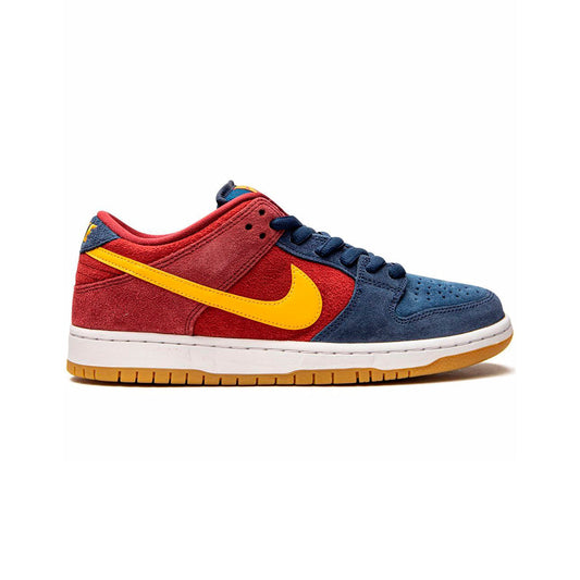 Nike Dunk Low SB Rosso Blu Giallo Barcellona Uomo