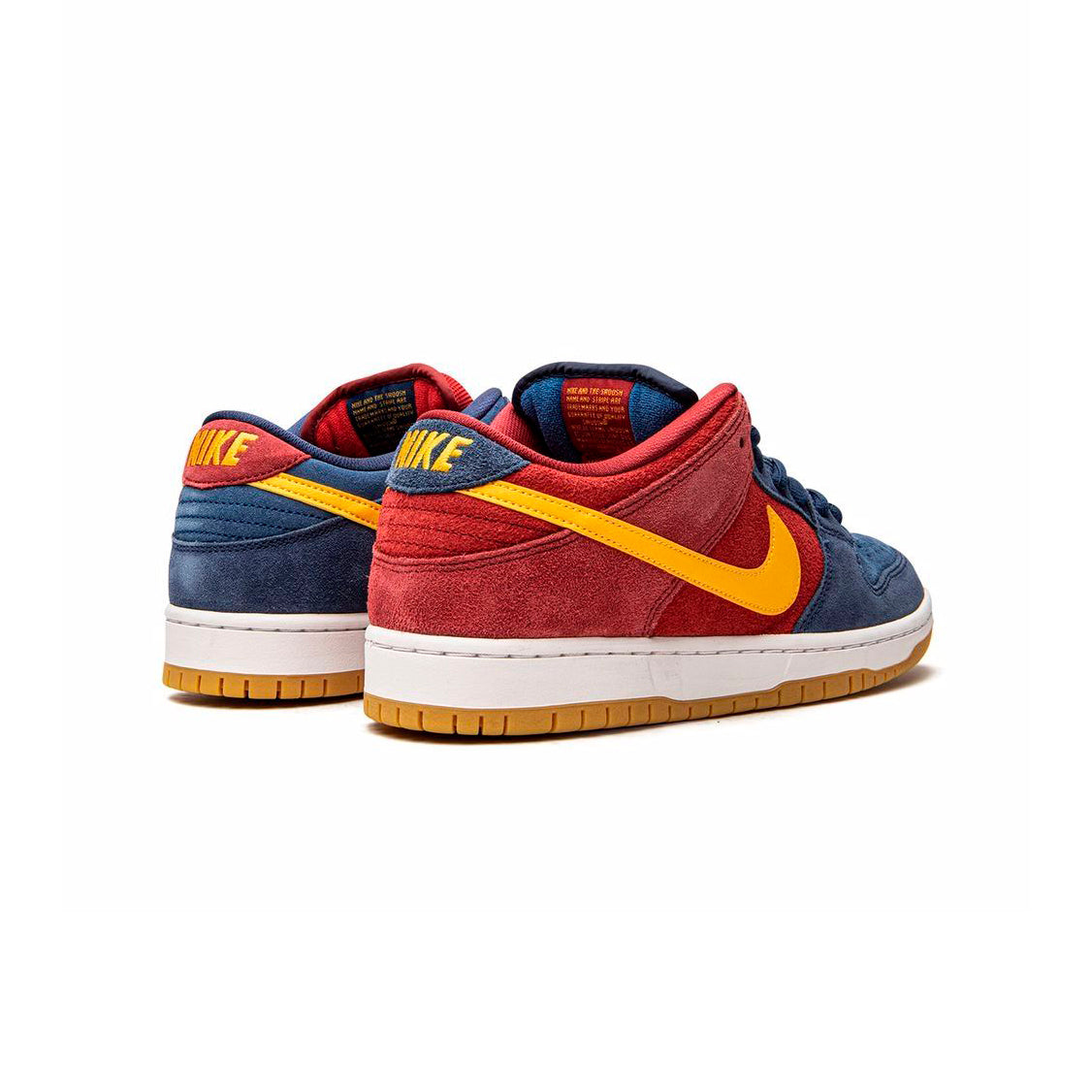 Nike Dunk Low SB Rosso Blu Giallo Barcellona Uomo