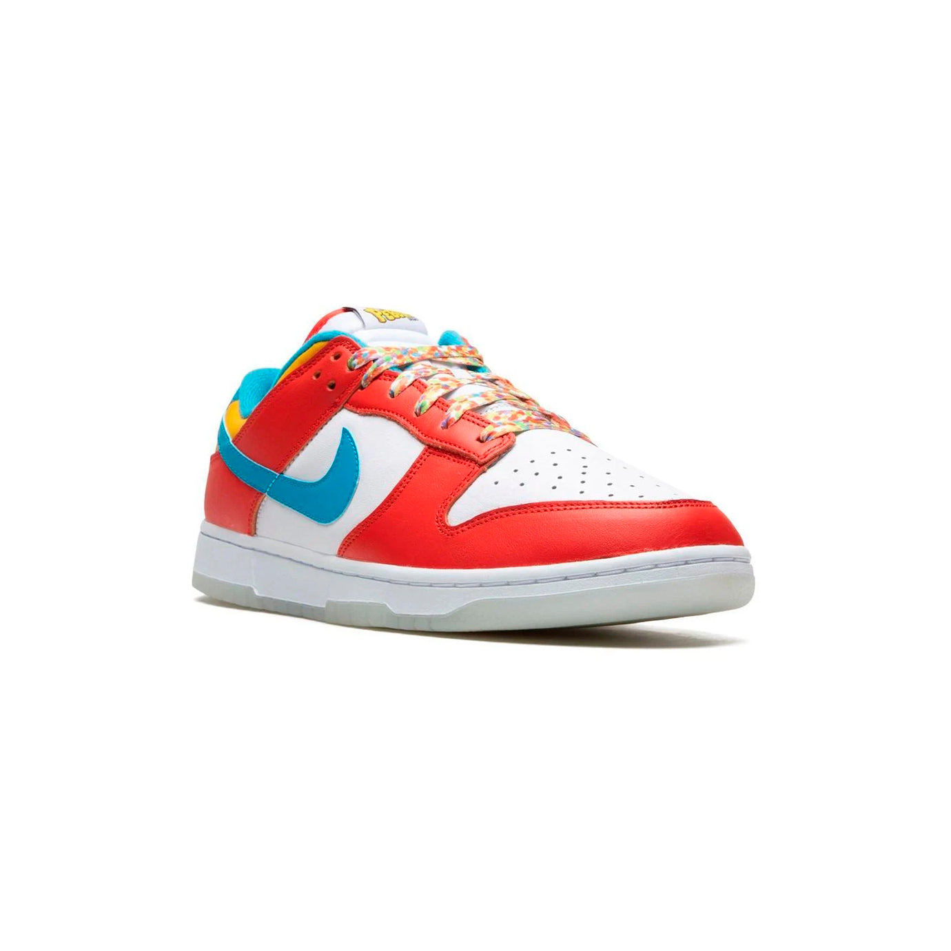 Nike Dunk Low Rosso Bianco e Azzurro Fruity Pebbles Uomo