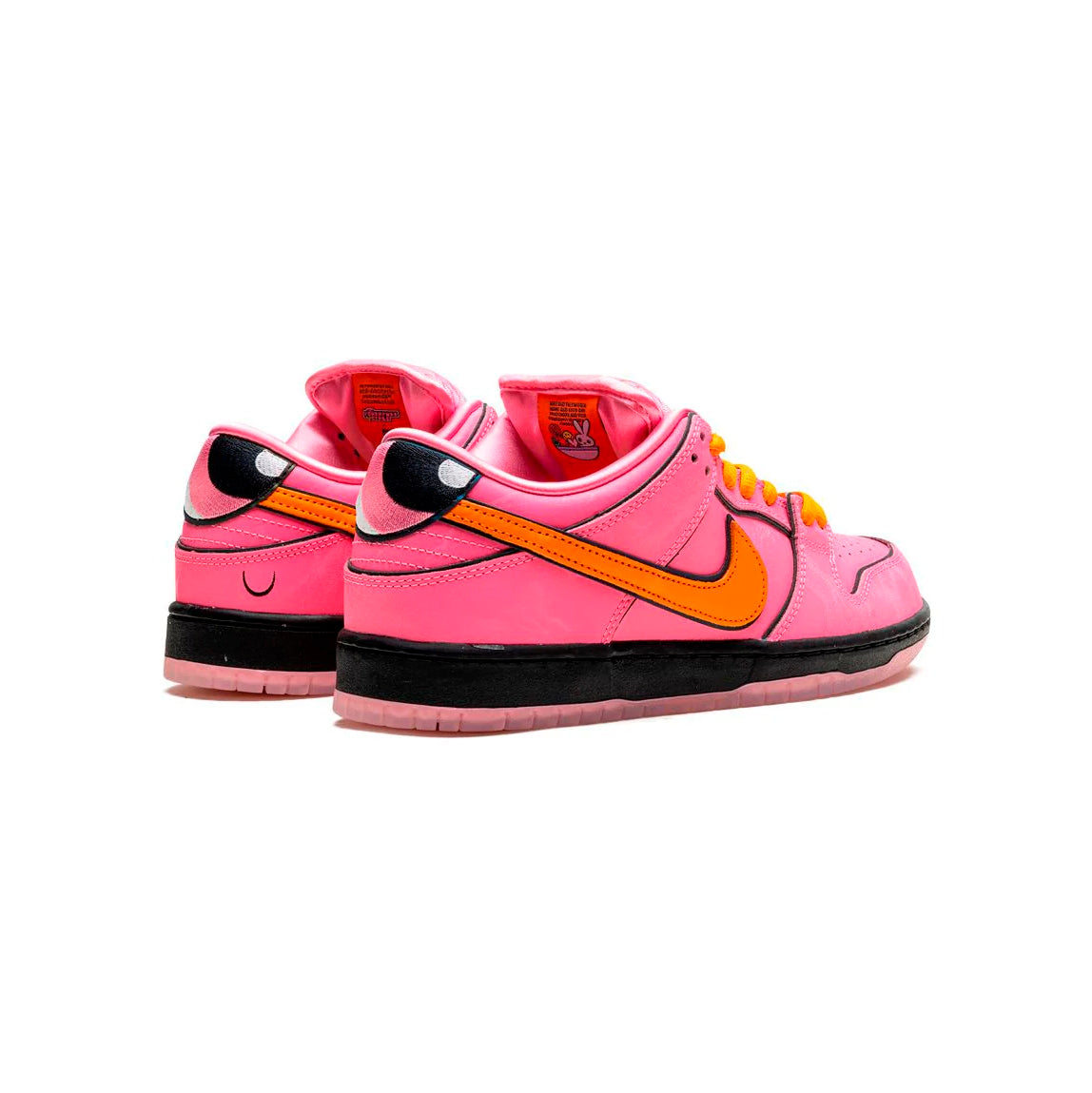 Nike Dunk Low SB Rosa e Arancione Blossom Powerpuff Uomo