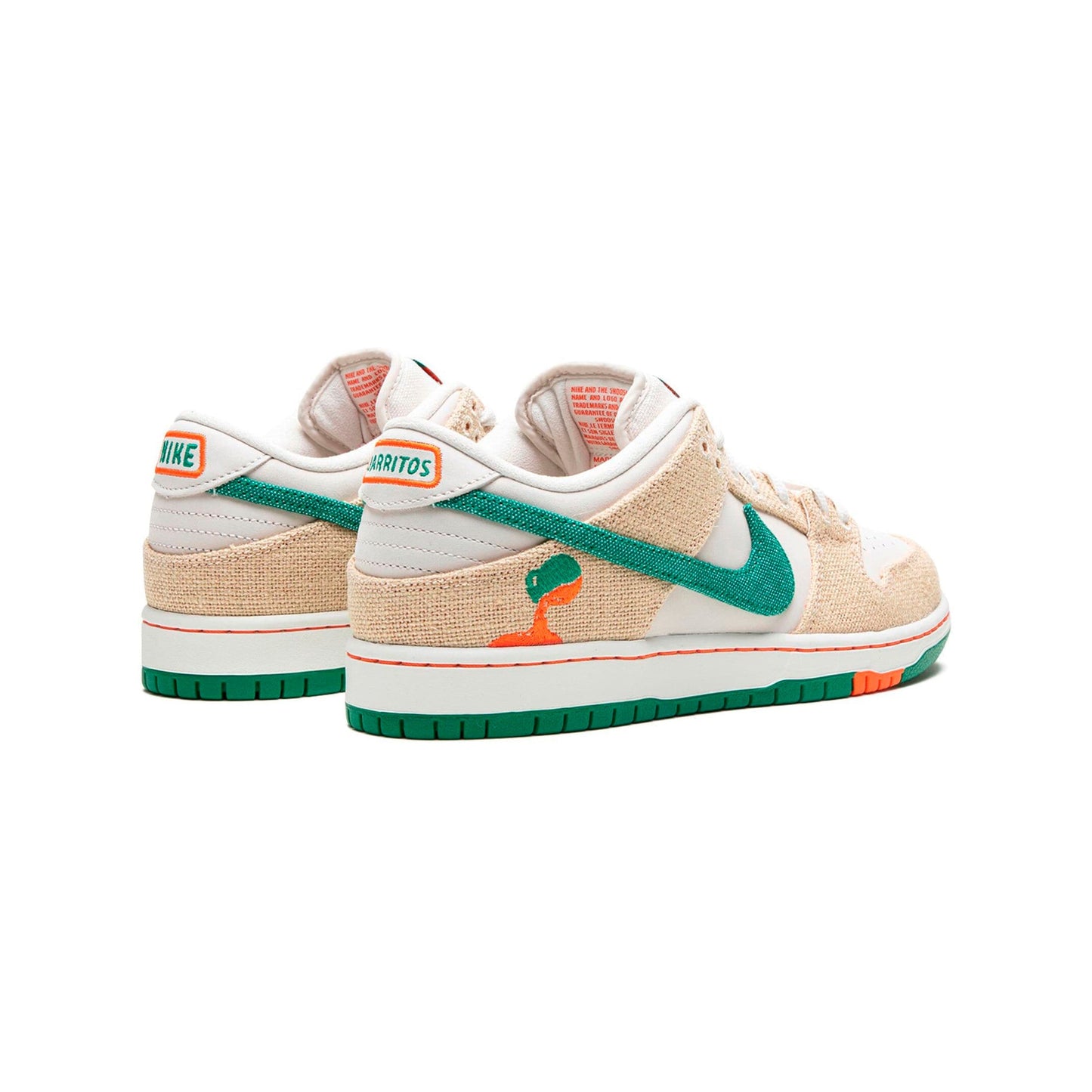 Nike Dunk Low SB Beige e Verde Jarritos Edition Uomo