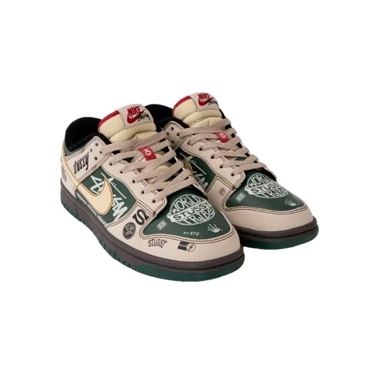 Nike Dunk Low SB Multicolore Stussy Beemer Uomo