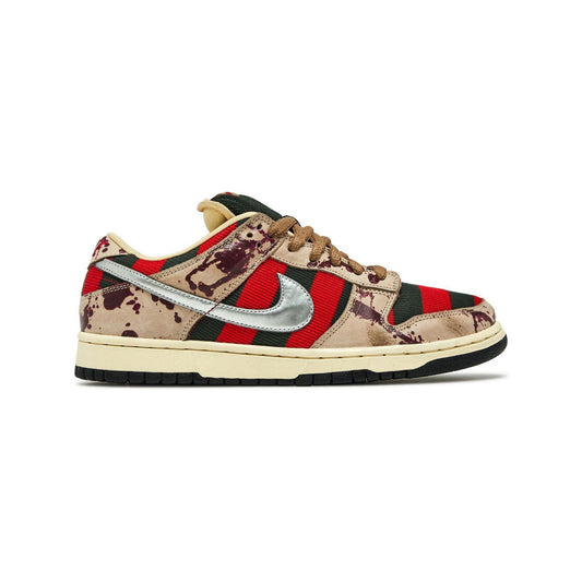 Nike Dunk Low SB Freddy Krueger Rosso Verde e Beige Uomo